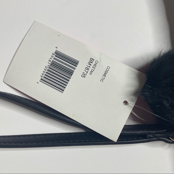 Betsey Johnson White & Cheetah print purse tote - Picture 4 of 15